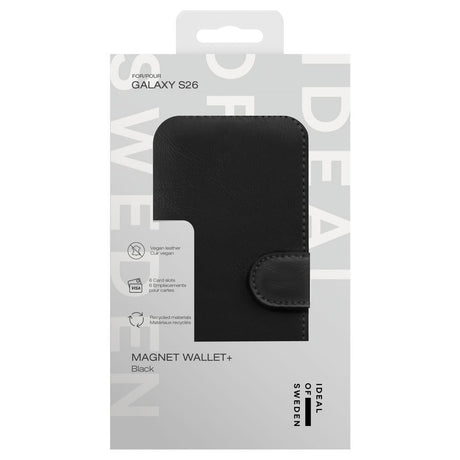 Samsung Galaxy S26 iDeal Of Sweden Magnet Wallet+ Fodral - Svart