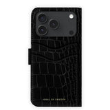 iPhone 18 Pro / 17 Pro iDeal Of Sweden Magnet Wallet+ Fodral - MagSafe Kompatibel - Black Croco