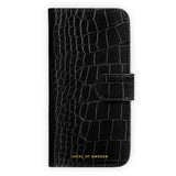 iPhone 18 Pro / 17 Pro iDeal Of Sweden Magnet Wallet+ Fodral - MagSafe Kompatibel - Black Croco