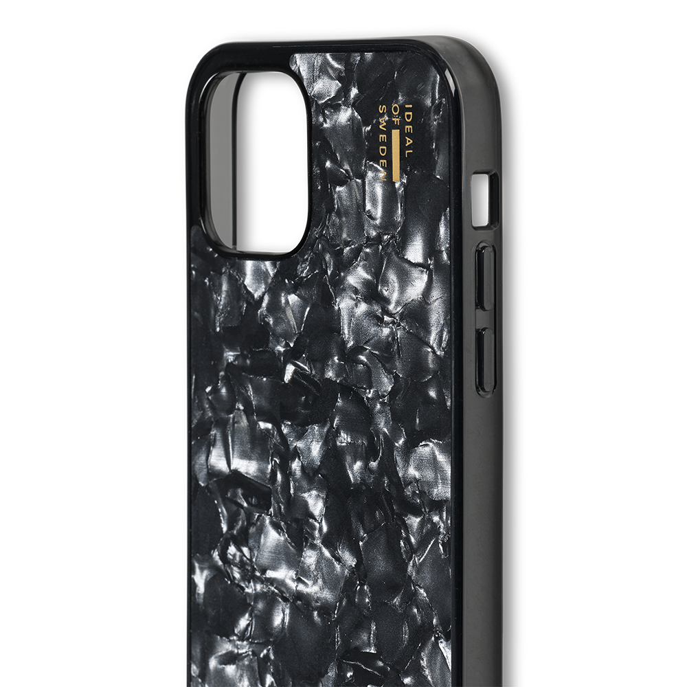 iPhone 12 / 12 Pro iDeal Of Sweden Pearlized Skal - Black