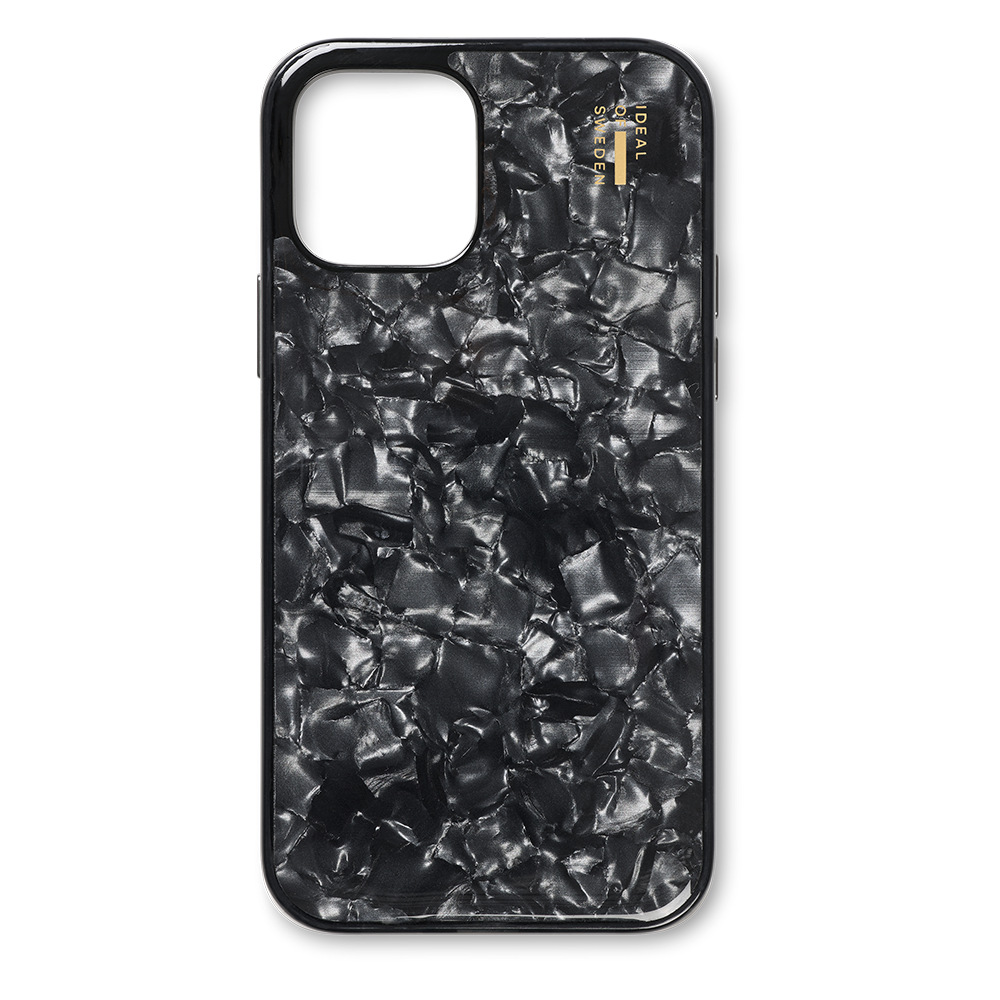 iPhone 12 / 12 Pro iDeal Of Sweden Pearlized Skal - Black