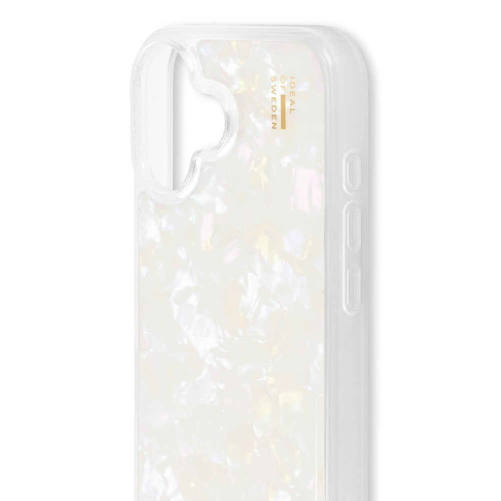 iPhone 16 iDeal Of Sweden Pearlized Skal - White