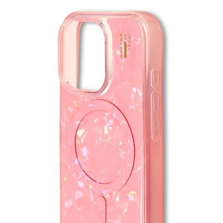 iPhone 16 Pro iDeal Of Sweden Pearlized Skal - MagSafe Kompatibel - Pink