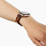 Apple Watch (42/44/SE/45/46/49mm) iDeal of Sweden Resinarmband - Tortoise