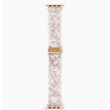 Apple Watch (42/44/SE/45/46/49mm) iDeal of Sweden Resinarmband - Pink Pearl