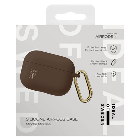AirPods (4. gen.) iDeal of Sweden Silikon Fodral - Mocha Mousse