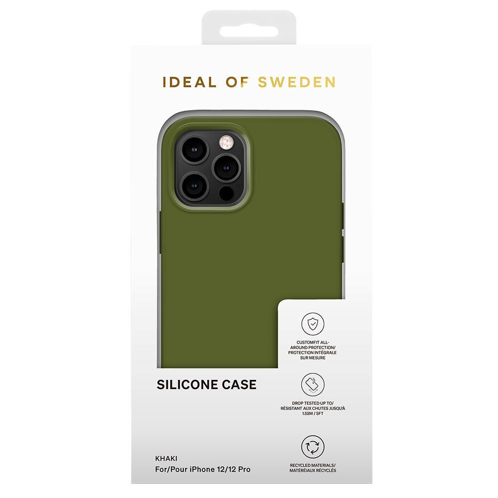 iDeal Of Sweden iPhone 12 / 12 Pro Silikonskal - Khaki