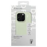 iPhone 15 Pro iDeal Of Sweden Silicone Skal - Sage Green