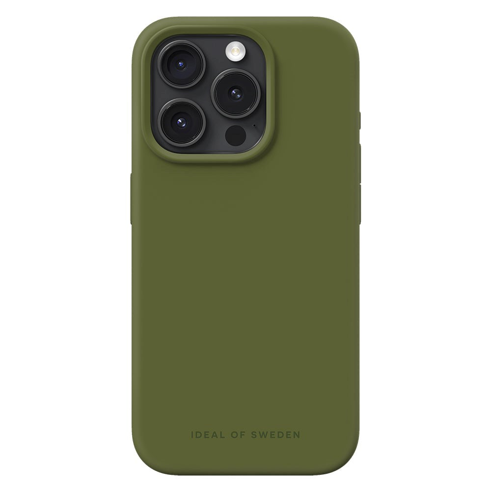 iDeal Of Sweden iPhone 15 Pro Silikonskal - Khaki