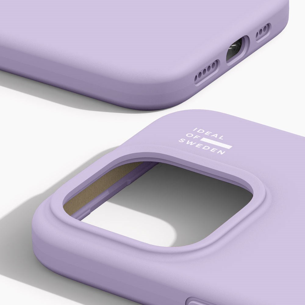 iPhone 15 Pro iDeal Of Sweden Silicone Skal - Lavender Milk