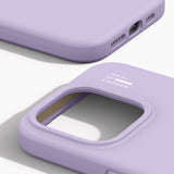 iPhone 15 Pro iDeal Of Sweden Silicone Skal - Lavender Milk