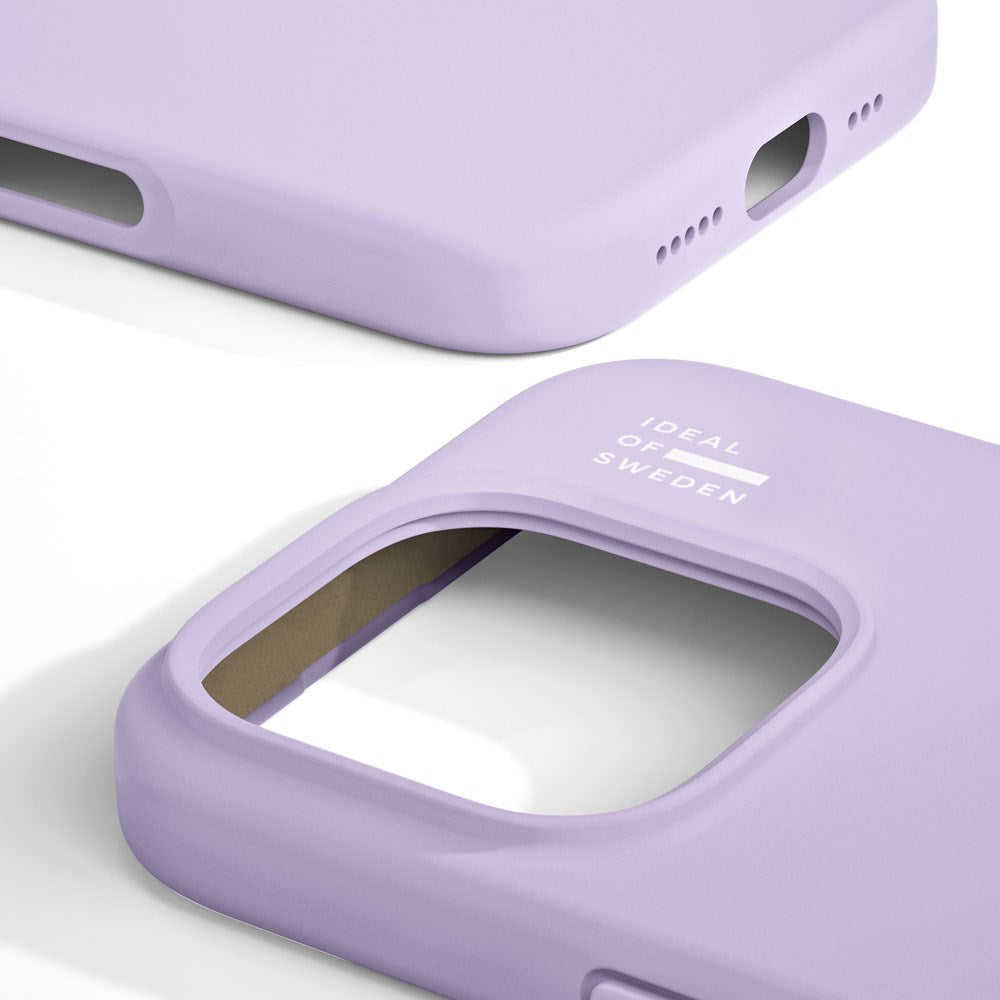 iPhone 16 Pro iDeal Of Sweden Silicone Skal - Lavender Milk