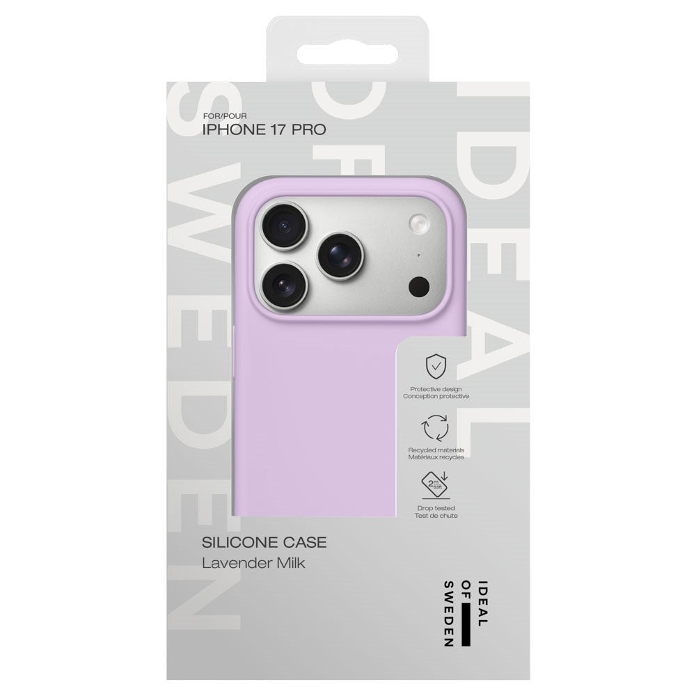 iPhone 17 Pro iDeal Of Sweden Silicone Skal - Lavender Milk