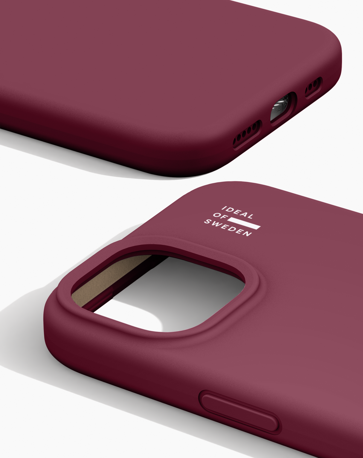 iPhone 17e / 16e / 15 / 14 / 13 iDeal Of Sweden Silikon Skal - MagSafe Kompatibel - Fine Wine
