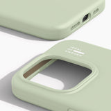 iPhone 15 Pro iDeal Of Sweden Silicone Skal - MagSafe Kompatibel - Sage Green