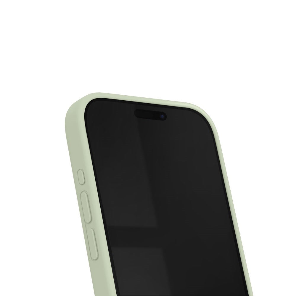 iPhone 15 Pro iDeal Of Sweden Silicone Skal - Sage Green