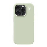 iPhone 15 Pro iDeal Of Sweden Silicone Skal - Sage Green