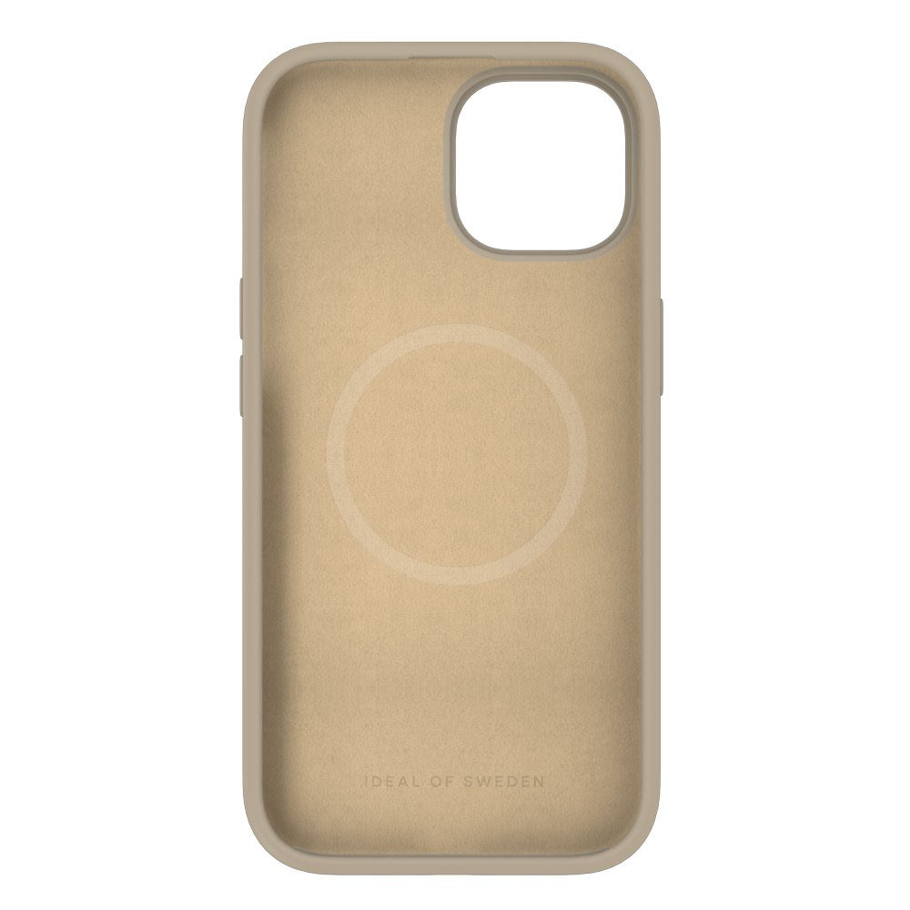 iPhone 16e / 15 / 14 / 13 iDeal Of Sweden Silicone Skal - MagSafe-Kompatibelt - Beige