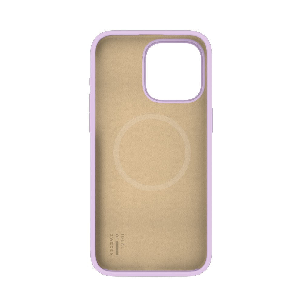 iPhone 15 Pro Max iDeal Of Sweden Silicone Skal - MagSafe Kompatibel - Lavender Milk