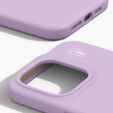 iPhone 15 Pro Max iDeal Of Sweden Silicone Skal - MagSafe Kompatibel - Lavender Milk