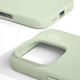 iPhone 16 Pro iDeal Of Sweden Silicone Skal - Sage Green