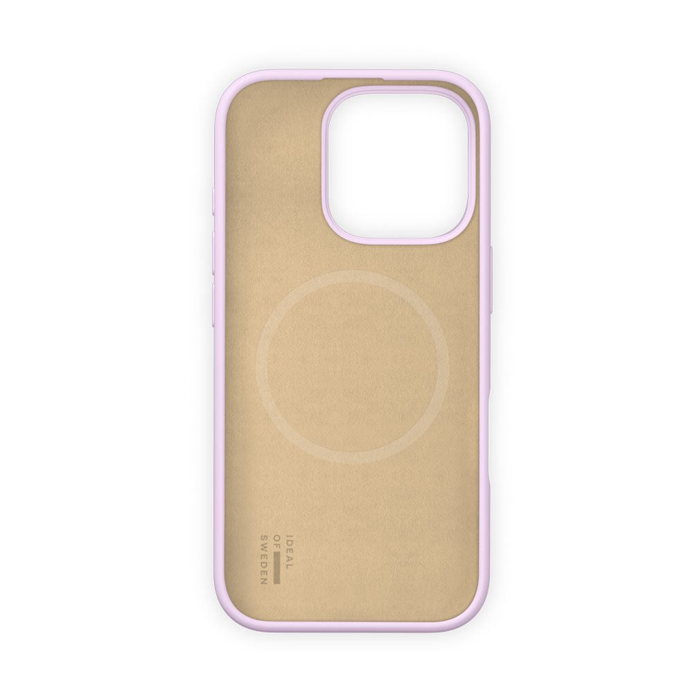 iPhone 16 Pro iDeal Of Sweden Silicone Skal - MagSafe Kompatibel - Lavender Milk