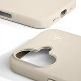 iPhone 17 iDeal Of Sweden Silicone Skal - MagSafe Kompatibelt - Cloud Dancer