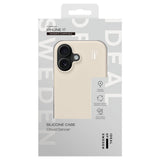 iPhone 17 iDeal Of Sweden Silicone Skal - MagSafe Kompatibelt - Cloud Dancer