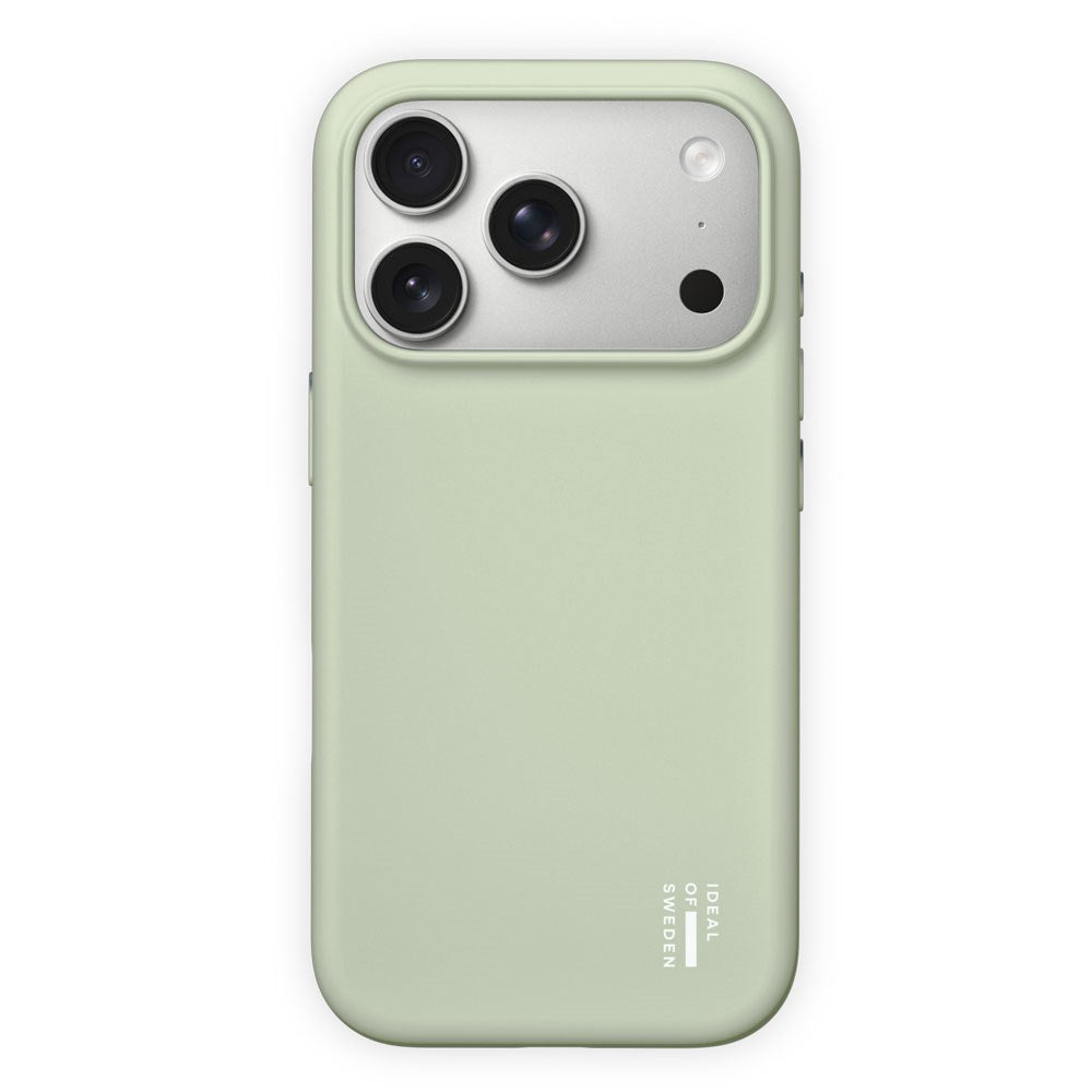 iPhone 17 Pro iDeal Of Sweden Silicone Skal - MagSafe Kompatibelt - Sage Green