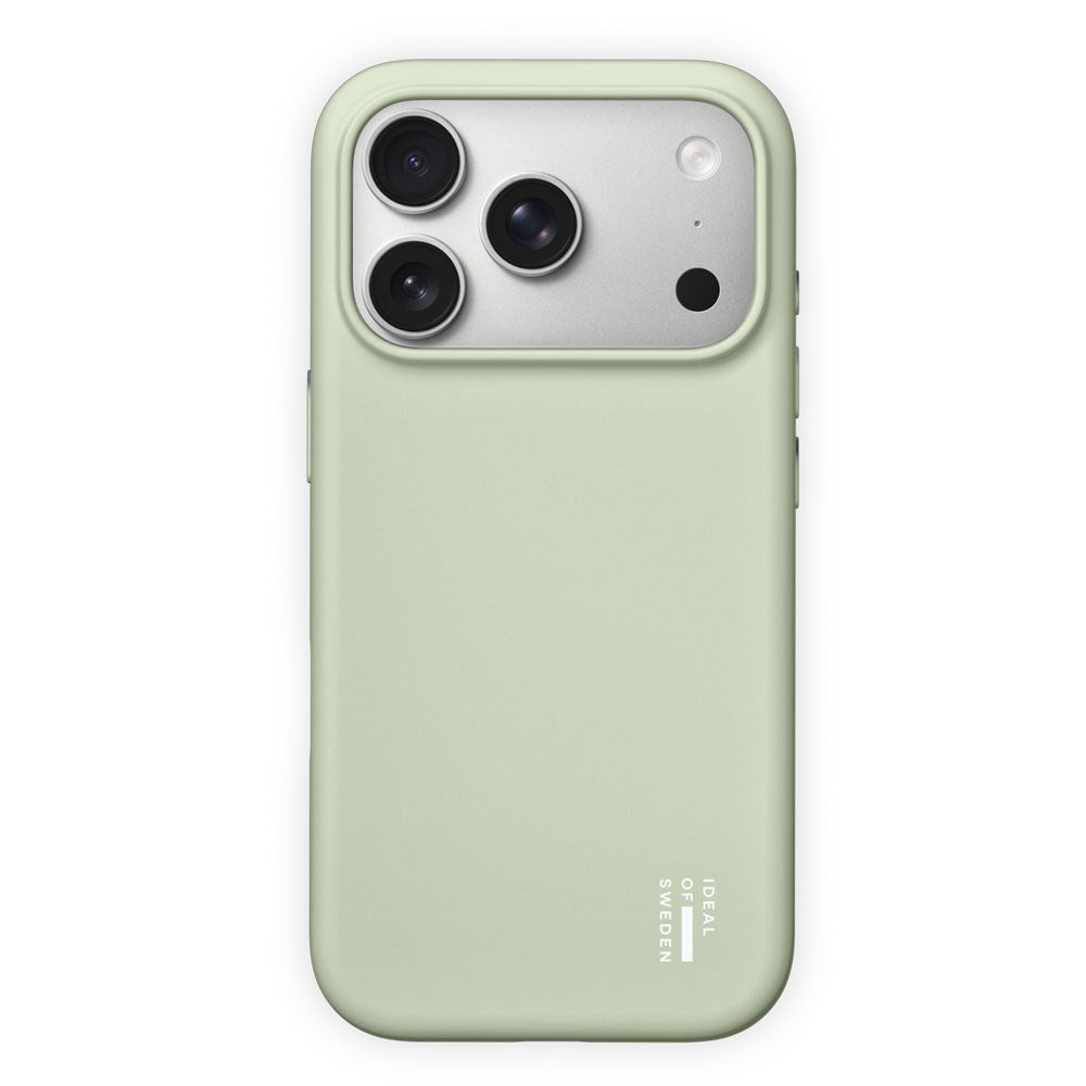 iPhone 17 Pro Max iDeal Of Sweden Silicone Skal - MagSafe Kompatibelt - Sage Green