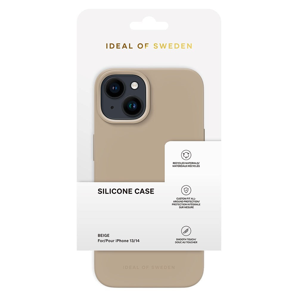 iDeal Of Sweden iPhone 14 / 13 Silikonskal - Beige