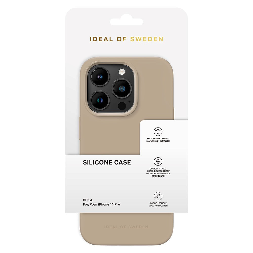 iDeal Of Sweden iPhone 14 Pro Silikonskal - Beige