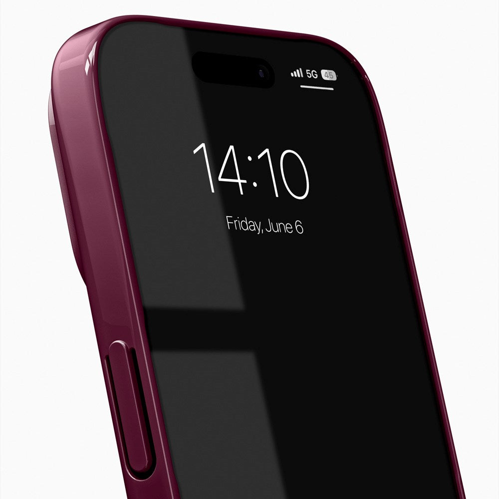 iDeal of Sweden iPhone 17 Slim Skal - MagSafe Kompatibel - Glossy Cherry