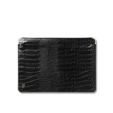 iDeal of Sweden 16" Dator Sleeve – Black Croco