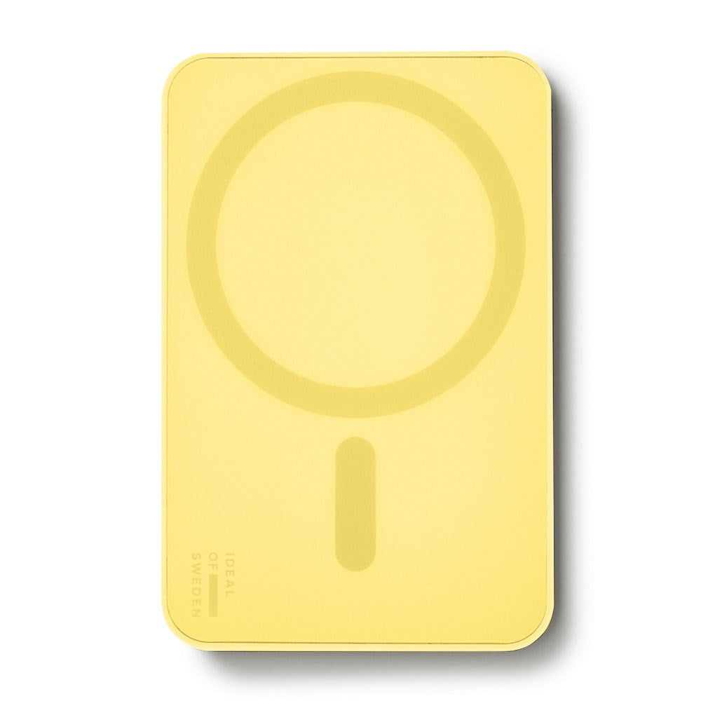 iDeal of Sweden Silikon Sugkopp Mobilhållare - MagSafe Kompatibel - Soft Lemon
