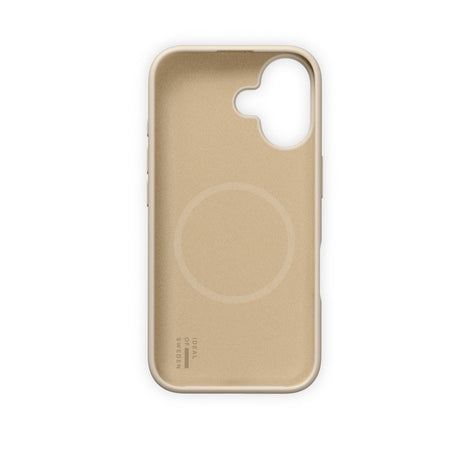 iPhone 16 iDeal of Sweden Soft Swirl Silicone Skal - MagSafe Kompatibel - Cloud Dancer