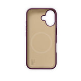 iPhone 16 iDeal of Sweden Soft Swirl Silicone Skal - MagSafe Kompatibel - Velvet Plum