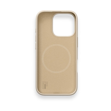 iPhone 16 Pro iDeal of Sweden Soft Swirl Silicone Skal - MagSafe Kompatibel - Cloud Dancer