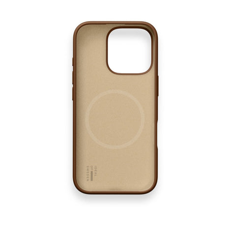 iPhone 16 Pro iDeal of Sweden Soft Swirl Silicone Skal - MagSafe Kompatibel - Salted Caramel