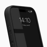 iPhone 17 iDeal of Sweden Soft Swirl Silicone Skal - MagSafe Kompatibel - Velvet Black