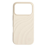 iPhone 18 Pro Max / 17 Pro Max iDeal of Sweden Soft Swirl Silicone Skal - MagSafe Kompatibel - Cloud Dancer