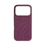 iPhone 18 Pro Max / 17 Pro Max iDeal of Sweden Soft Swirl Silicone Skal - MagSafe Kompatibel - Velvet Plum
