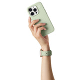Apple Watch (38/40/SE/41/42mm) iDeal of Sweden Silikonarmband - Storlek M/L - Sage Green