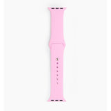 Apple Watch (38/40/SE/41/42mm) iDeal of Sweden Silikonarmband - Storlek M/L - Bubblegum Pink