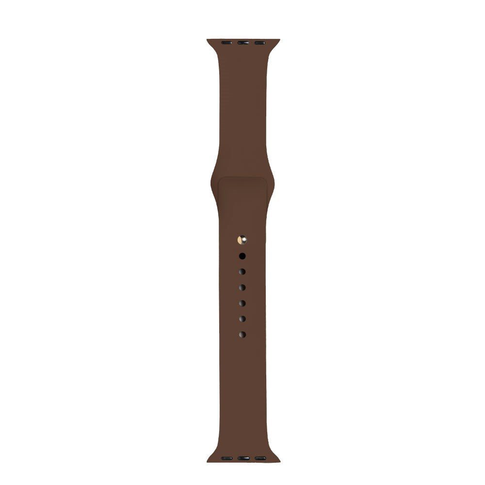Apple Watch (38/40/SE/41/42mm) iDeal of Sweden Silikonarmband - Storlek M/L - Mocha Mousse