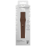 Apple Watch (38/40/SE/41/42mm) iDeal of Sweden Silikonarmband - Storlek M/L - Mocha Mousse