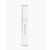 Apple Watch (38/40/SE/41/42mm) iDeal of Sweden Silikonarmband - Storlek M/L - Cloud Dancer