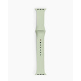 Apple Watch (38/40/SE/41/42mm) iDeal of Sweden Silikonarmband - Storlek S/M - Sage Green