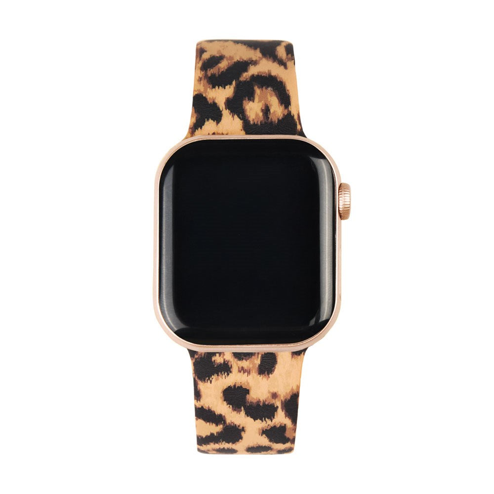 Apple Watch (38/40/SE/41/42mm) iDeal of Sweden Silikonarmband - Storlek S/M - Timeless Leo