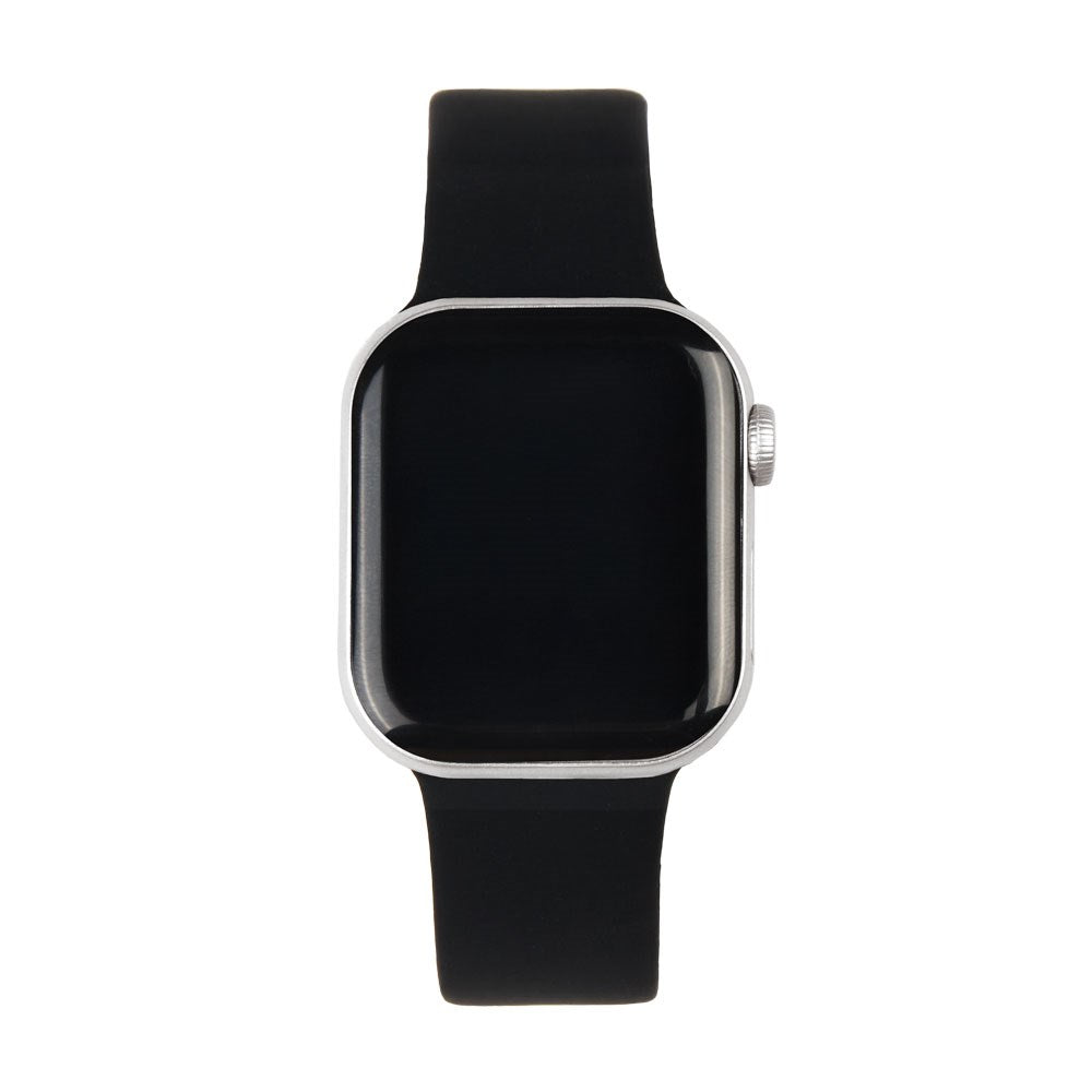 Apple Watch (42/44/SE/45/46/49mm) iDeal of Sweden Silikonarmband - Storlek M/L - Black
